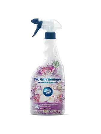 WC tisztító spray, 750 ml, AMBI PUR, fehér virágok